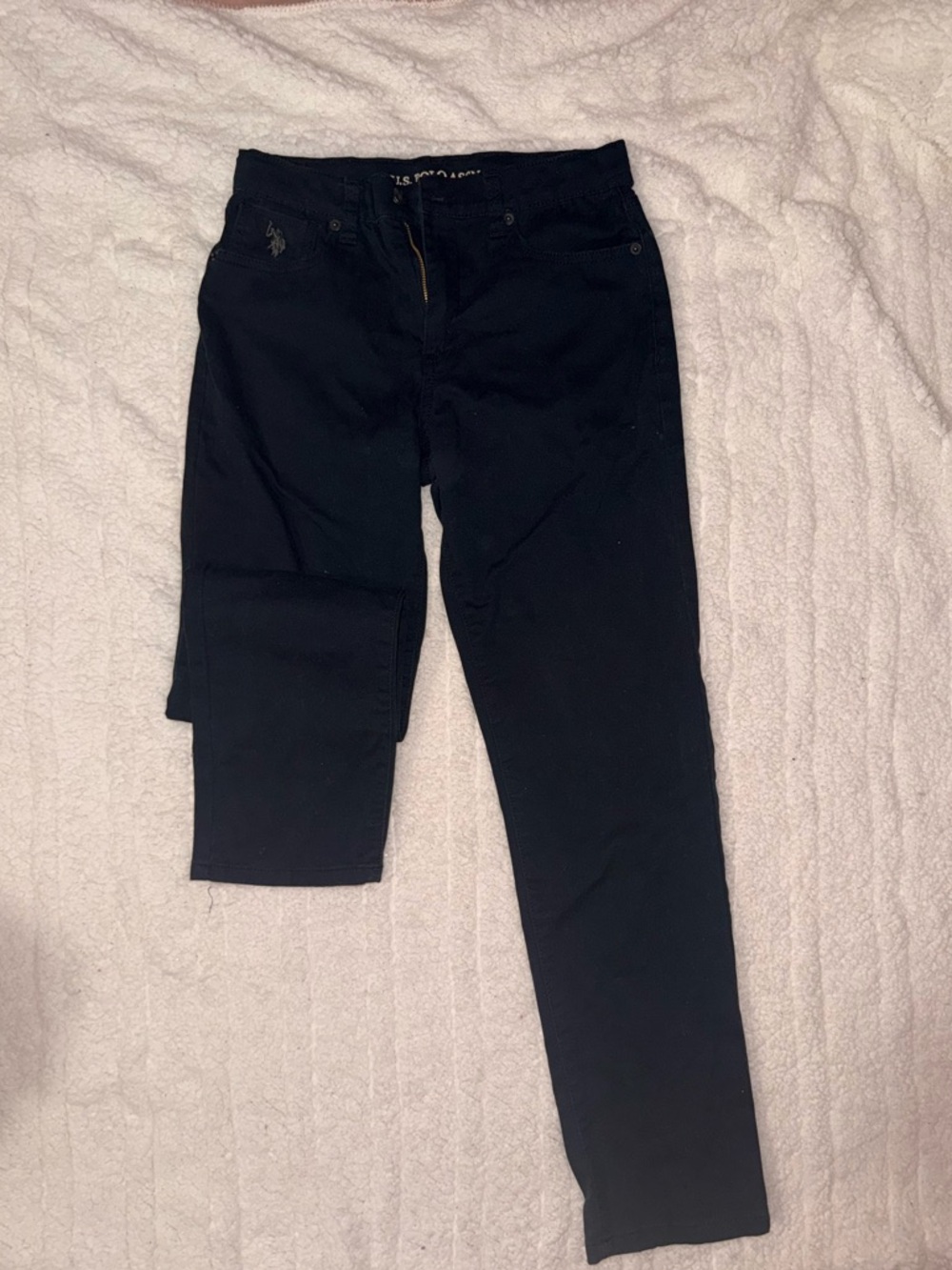 U.S. Polo Assn. Kids Skinny Jeans in Black